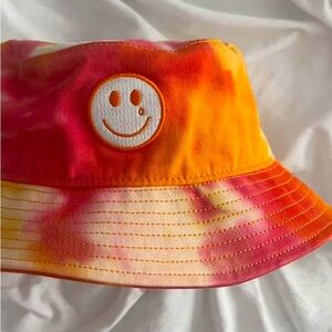 Kacey Musgraves Happy & Sad Bucket Hat - pink / orange / yellow